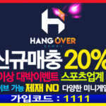 토토 토토사이트 행오버 HANGOVER